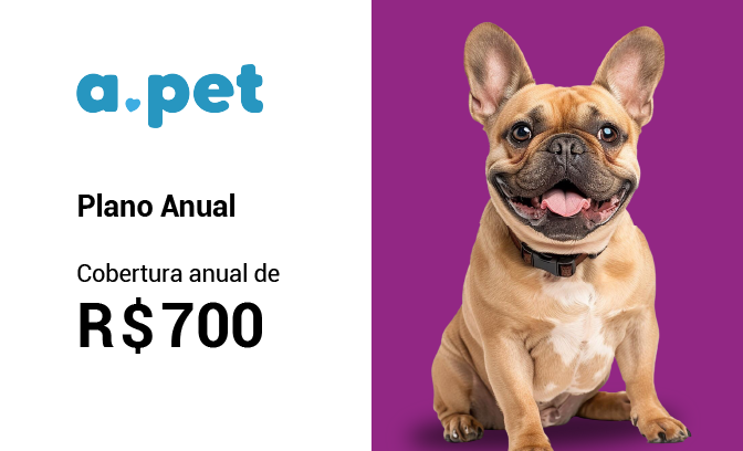 Assistência à saúde para cães e gatos plano anual
