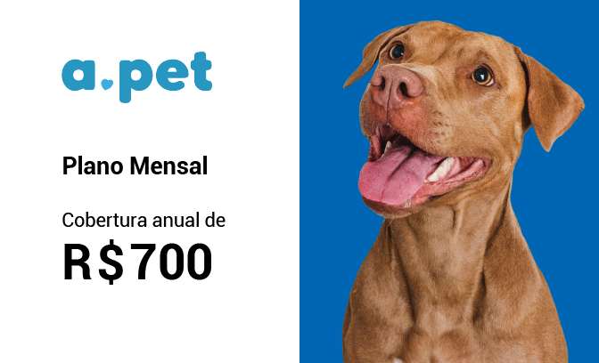 Assistência à saúde para cães e gatos com cobertura de até R$700