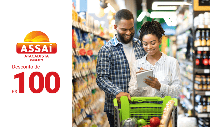 Cartão Presente Assaí de R$100