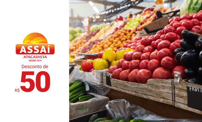 Cartão Presente Assaí de R$50