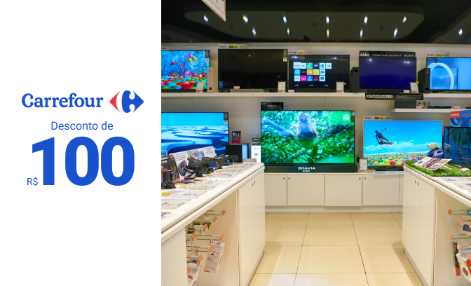 Cartão Presente Carrefour de R$100