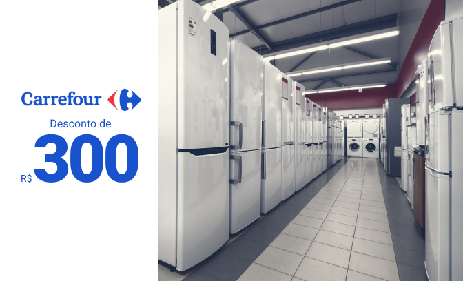 Cartão Presente Carrefour de R$300