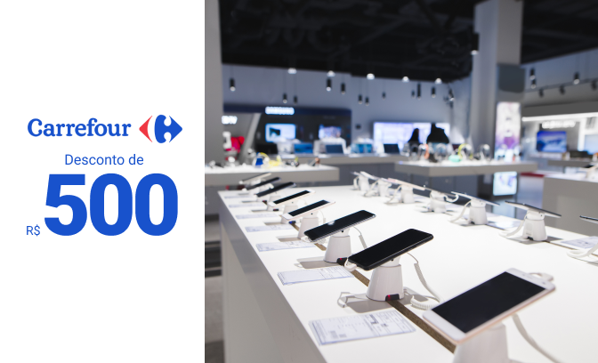 Cartão Presente Carrefour de R$500
