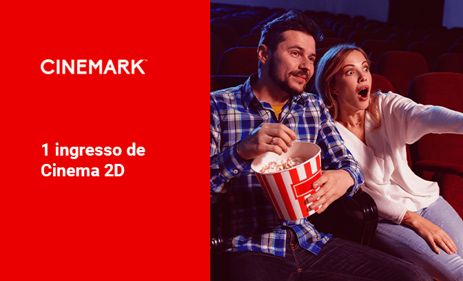 Ingresso 2D da Cinemark