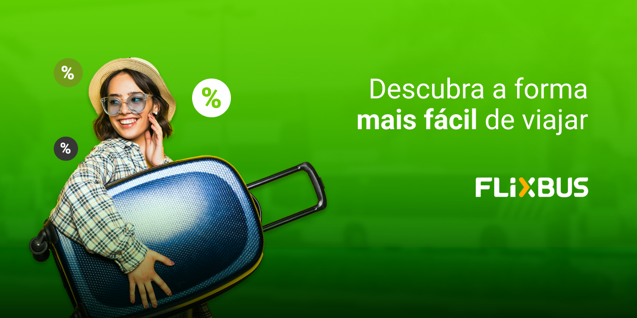 Desconto de R$10 em compras acima de R$50 na Flixbus