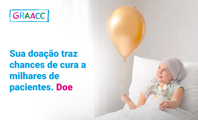 Doação  para os projetos sociais do GRAACC