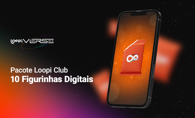 Pacote Loopi Club com 10 Figurinhas Digitais
