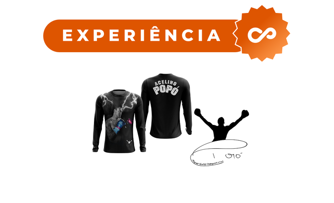 Camiseta Dry Fit Manga Longa do Popó - Loopi Club