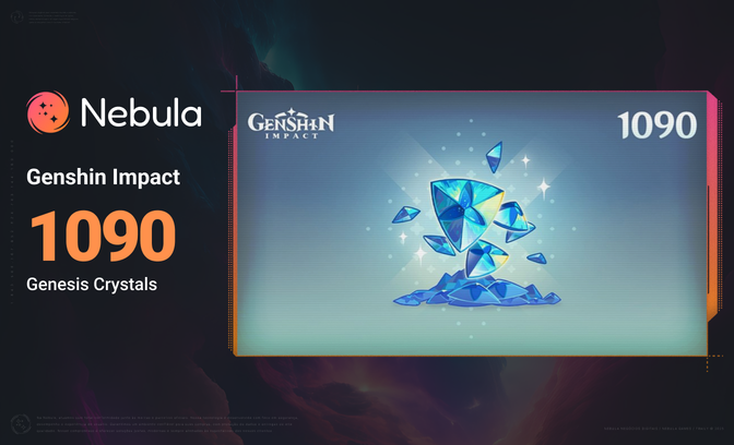 Genshin Impact by Nebula: Genesis Crystals 1090