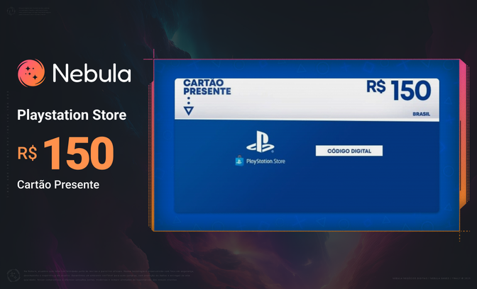PlayStation by Nebula: Crédito de R$ 150 para jogos
