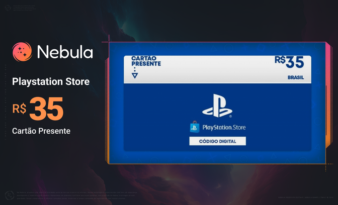 PlayStation by Nebula: Crédito de R$ 35 para jogos