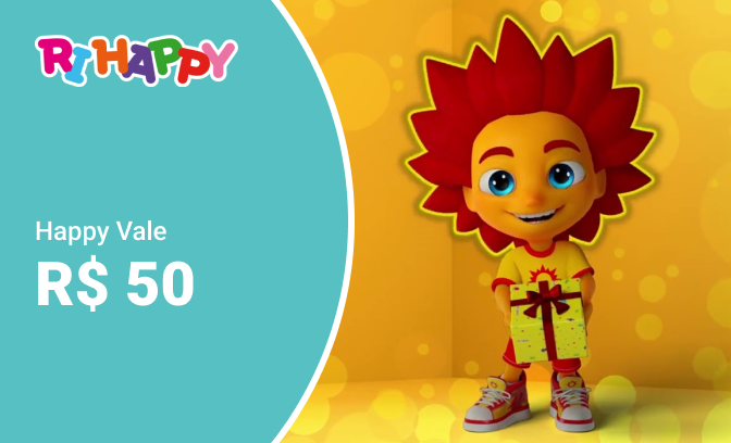 Happy Vale de R$ 50 em produtos da Ri Happy