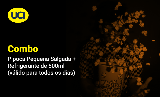 	Vale Combo - 1 pipoca peq + 1 refrigerante de 500 ml