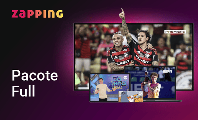 Zapping – TV com todos os canais no plano Full