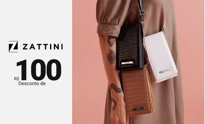 Descontos de R$100,00 em toda loja virtual nas compras acima de R$600,00